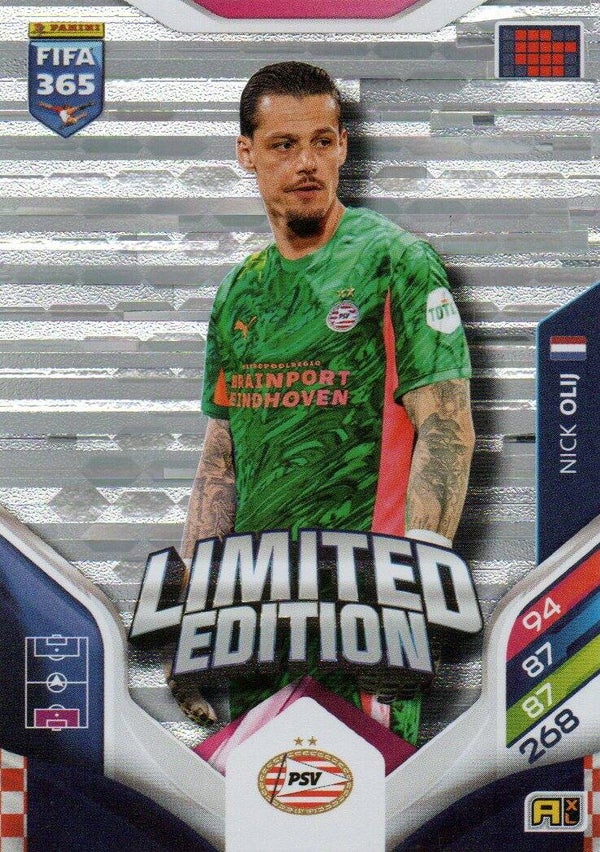 #LE-NO: Nick Olij (PSV Eindhoven) - Panini FIFA 365 Adrenalyn XL - World Top Clubs 2026