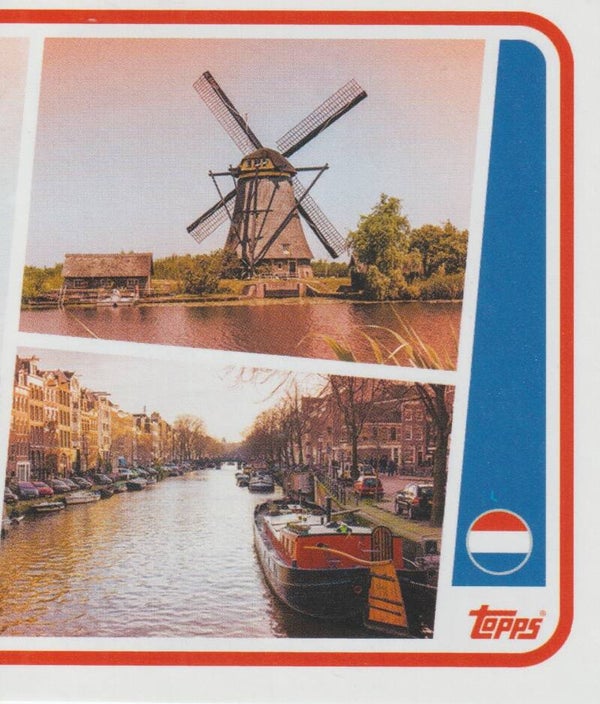 #NED-P2: THE NEDERLANDS LANDMARK - TOPPS UEFA EURO 2024 GERMANY