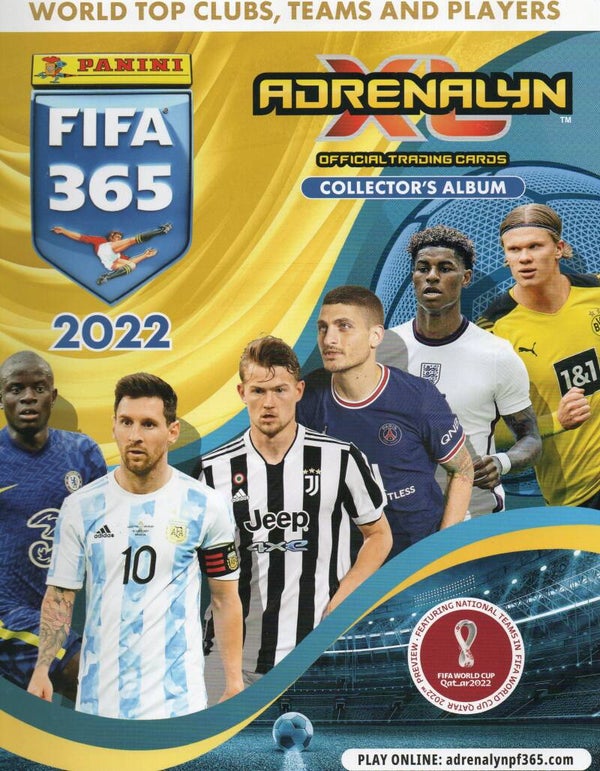 Panini FIFA 365 Adrenalyn XL 2022 Verzamelmap