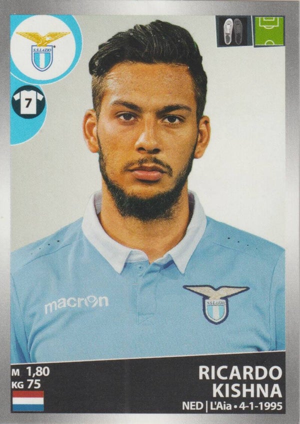 #303: Ricardo Kishna (Lazio Roma, Italië)