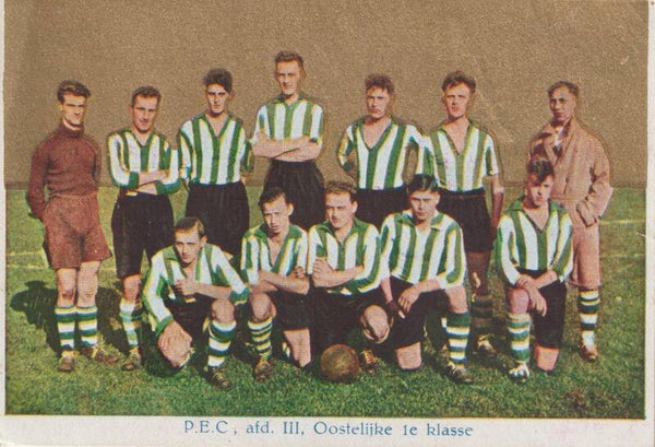 P.E.C. (Zwolle), afd.3, Oostelijke 1e klasse - Cordeal 1932/1933