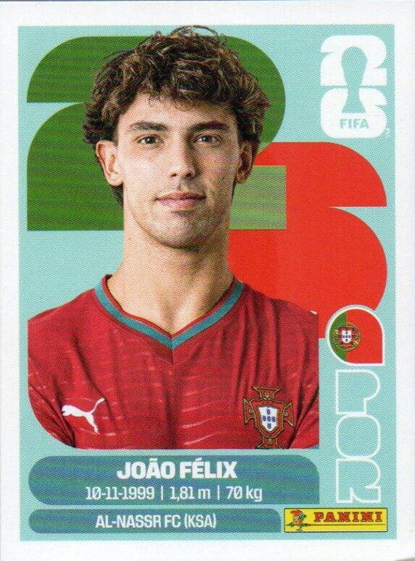 #POR 17: João Félix (Portugal) - Panini FIFA World Cup 2026 Canada, USA, Mexico. USA & Canada Editie