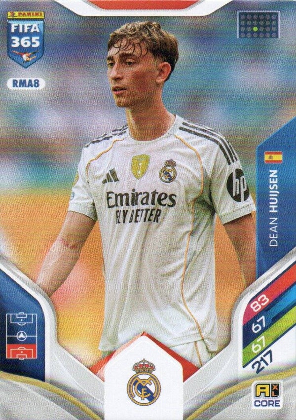 #RMA8: Dean Huijsen (Real Madrid) - Panini FIFA 365 Adrenalyn XL - World Top Clubs 2026