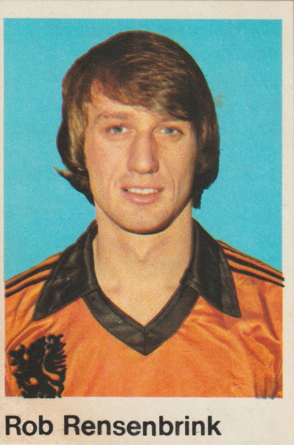 INTER FOOTBALL WERELDKAMPIOENSCHAP VOETBAL 1978: ROB RENSENBRINK