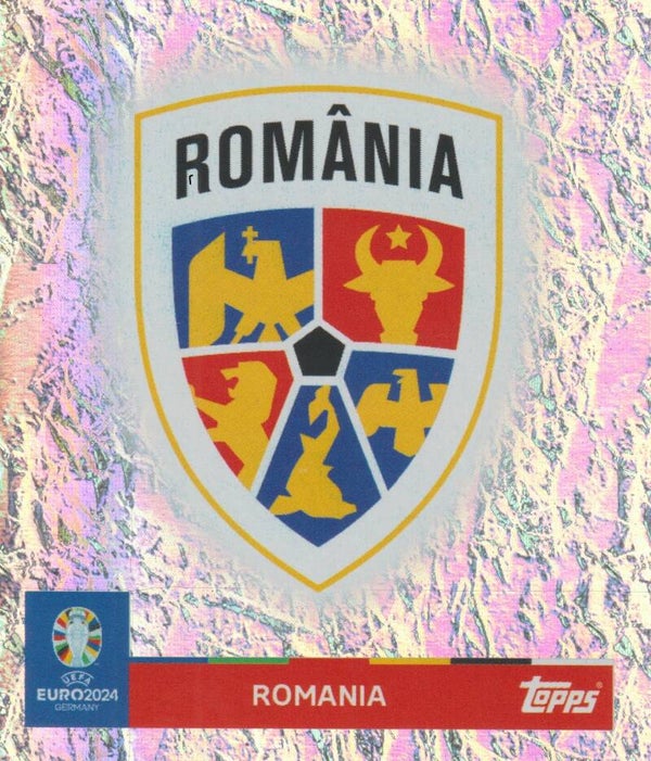 #ROM-1: EMBLEM (ROMANIA) - TOPPS UEFA EURO 2024 GERMANY