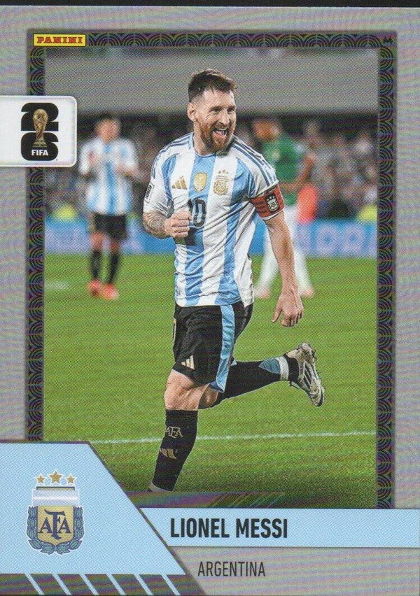 #S1: Lionel Messi (Argentinië) - Panini Prizm Monopoly World Cup 2026