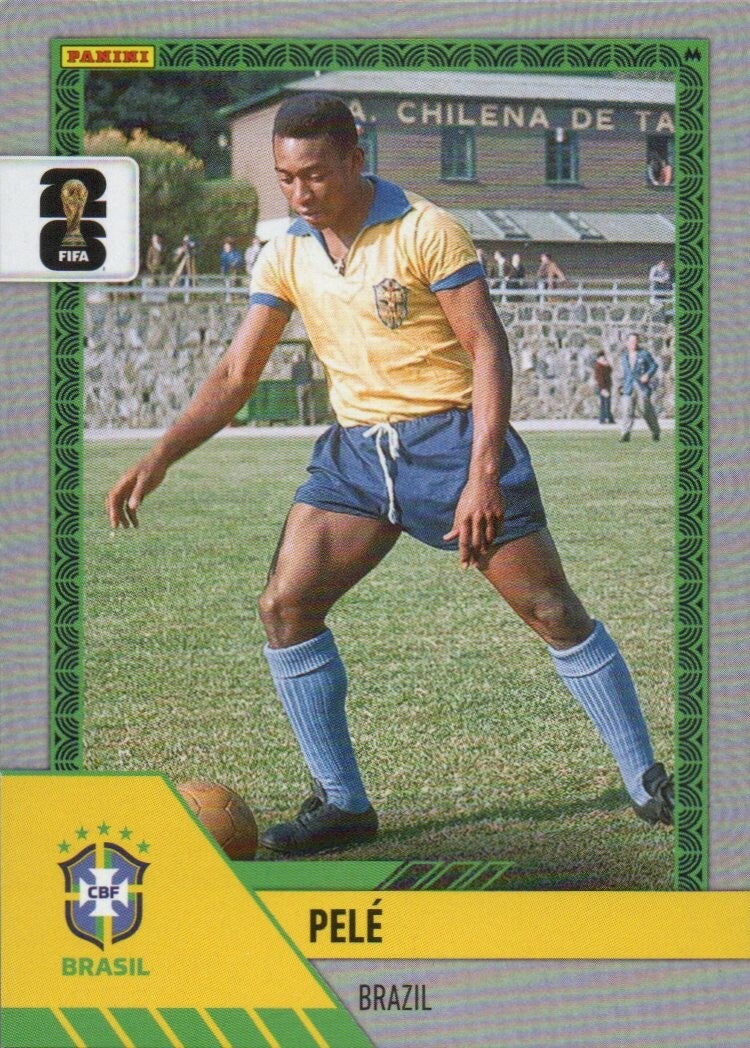 #S6: Pelé (Brazilië) - Panini Prizm Monopoly World Cup 2026