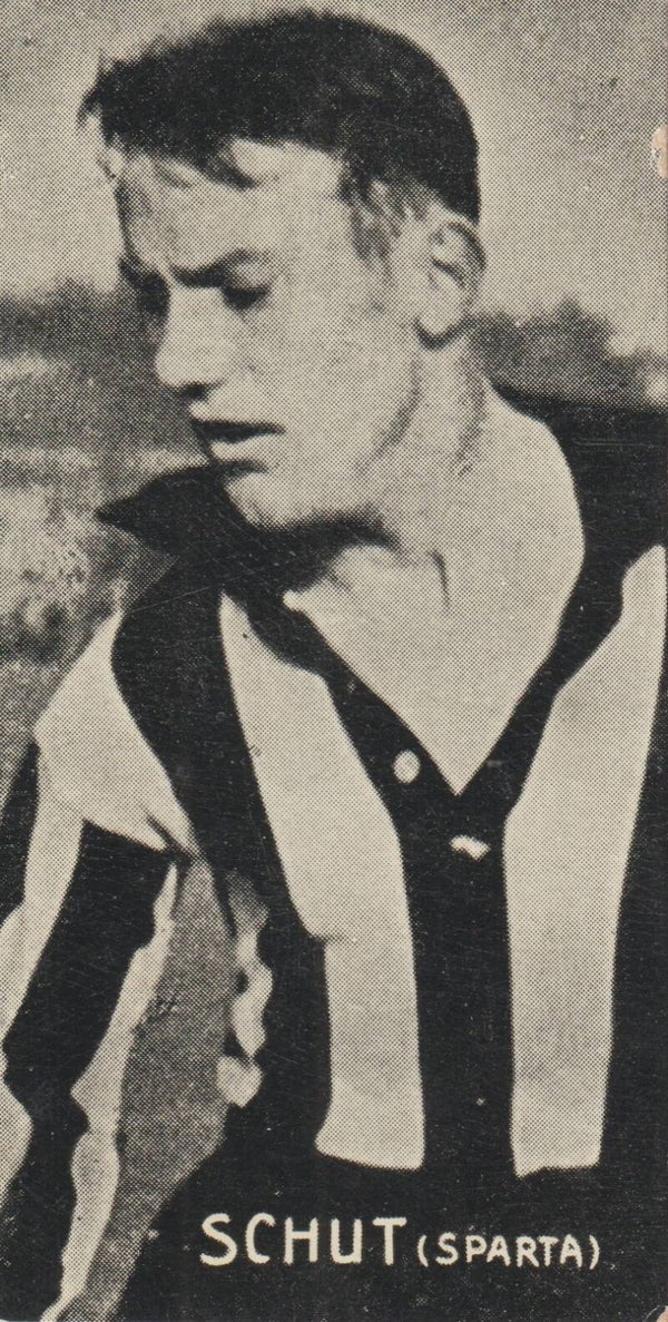 Schut (Sparta) - Tiktak Voetbalfoto's & andere sporten 1933