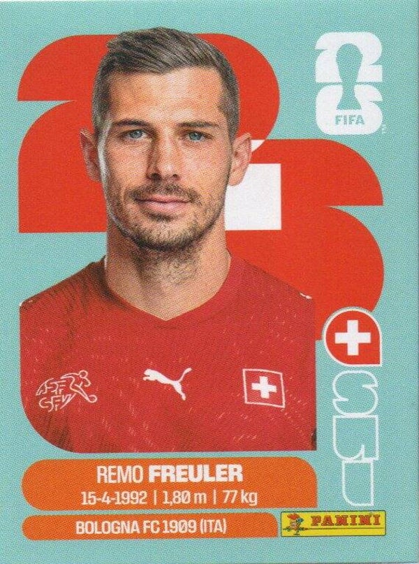 #SUI 11: Remo Freuler (Switzerland) - Panini FIFA World Cup 2026 Canada, USA, Mexico. Standaard Editie