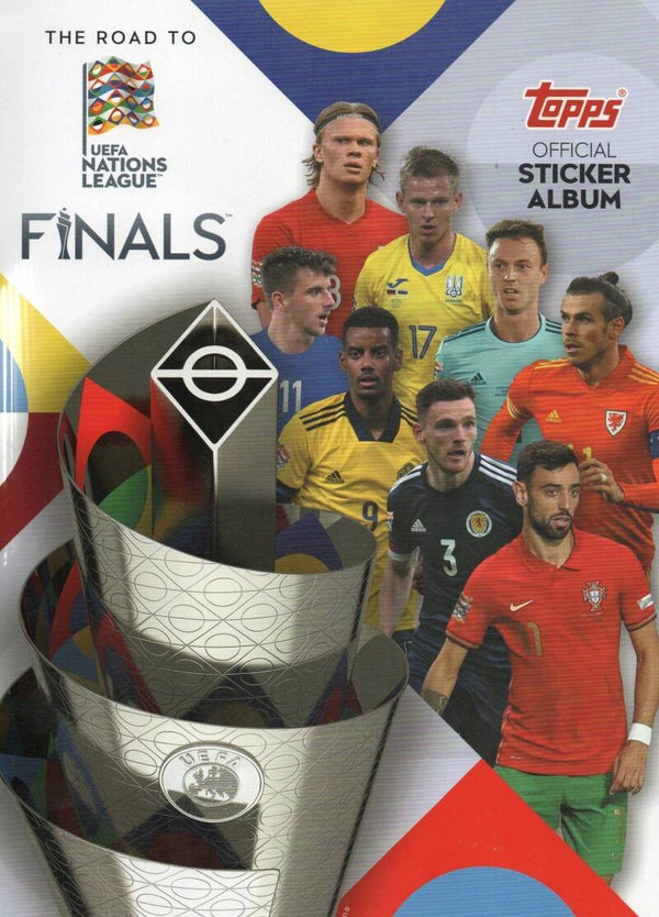 Topps The Road to UEFA Nations League Finals (2022) Officieel Sticker Verzamelalbum