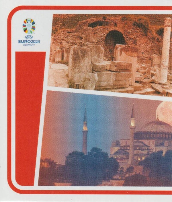 #TUR-P1: TURKEY LANDMARK - TOPPS UEFA EURO 2024 GERMANY