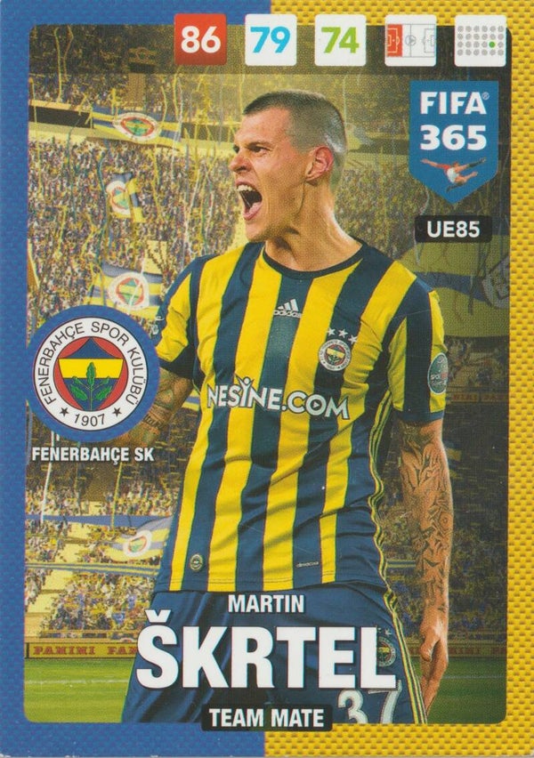 #UE85: Martin Skrtel (Fenerbahçe SK) Panini FIFA 365 - Adrenalyn XL 2017 Update Edition