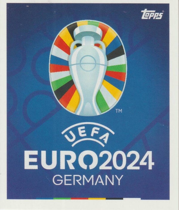 #UEFA-1: UEFA Euro 2024 Logo - Topps UEFA Euro 2024 Germany