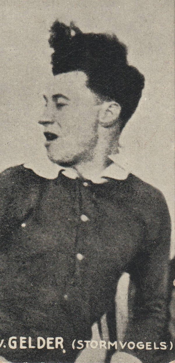van Gelder (Stormvogels) - Tiktak Voetbalfoto's & andere sporten 1933