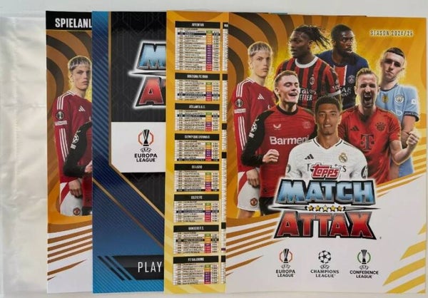 Topps Match Attax EL, CL & ECL 2024/2025 Verzamelmap
