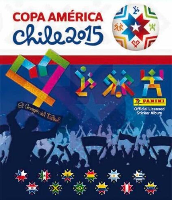 Panini Copa América Chile 2015 Officieel Sticker Verzamelalbum