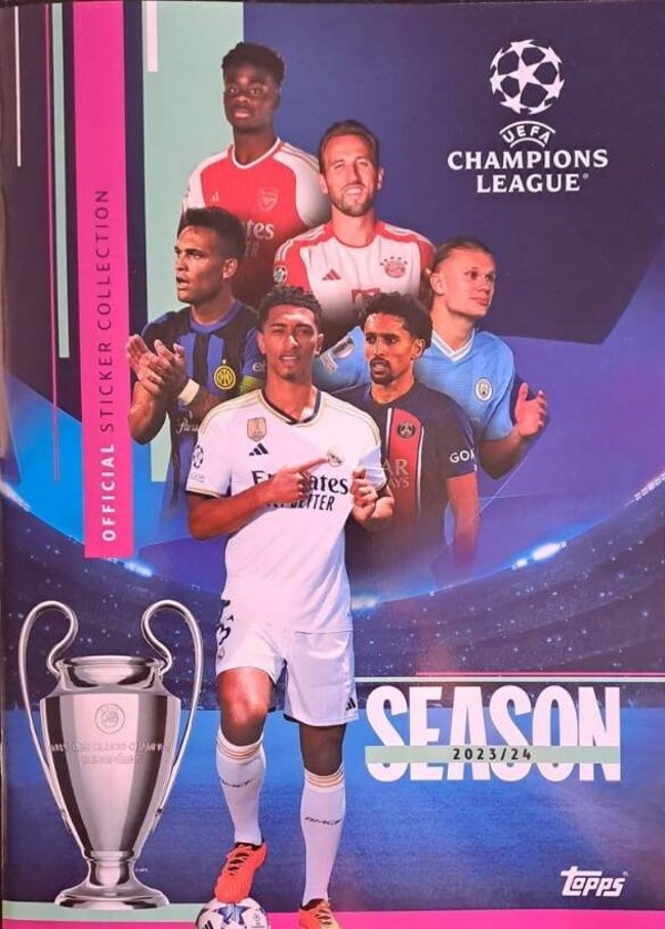 COLLECTOR'S album Topps UEFA Champions League 2023/2024