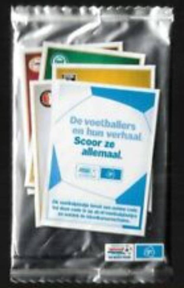 Nieuw pakje met 5 voetbalplaatjes - AH Eredivisie 2009/2010