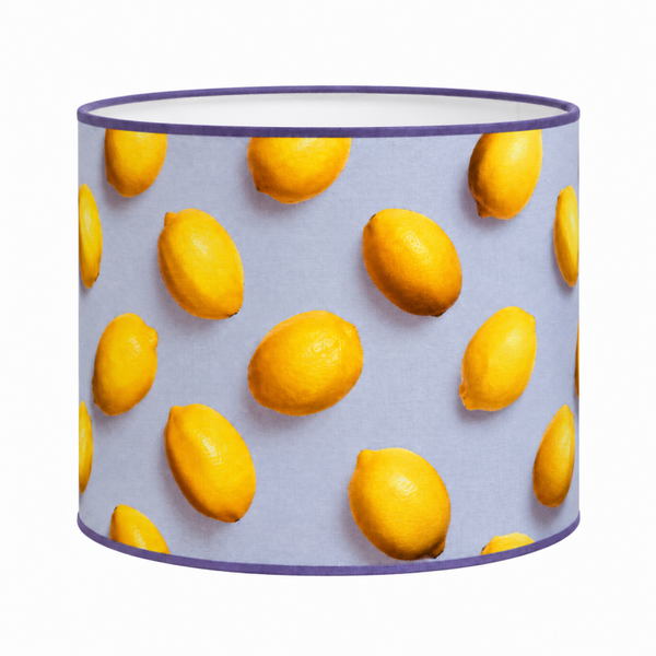 Lampenschirmen aus Baumwolle "Limone"