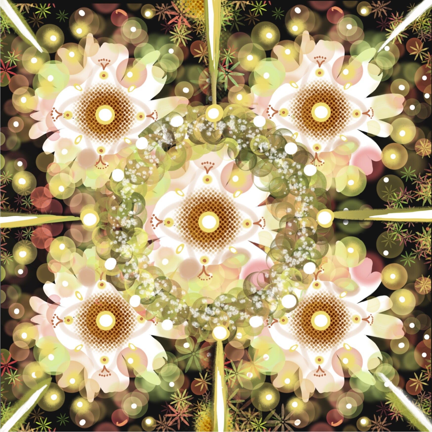 FT0076 Caleidoscoop Brown