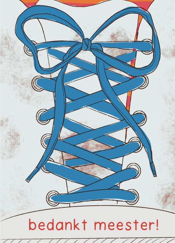 FT00269 - Bedankt Meester Witte Gymschoen