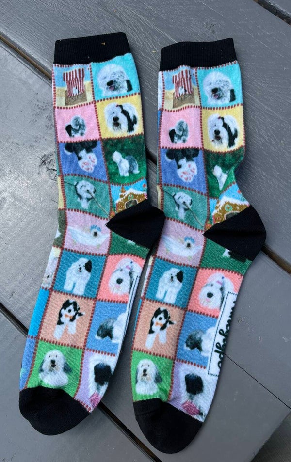 FT00265S - Sokken OES Patchwork