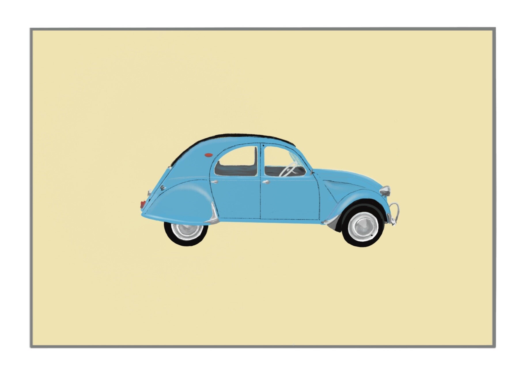 FT063 FancyType - 50's - Citroën 2CV