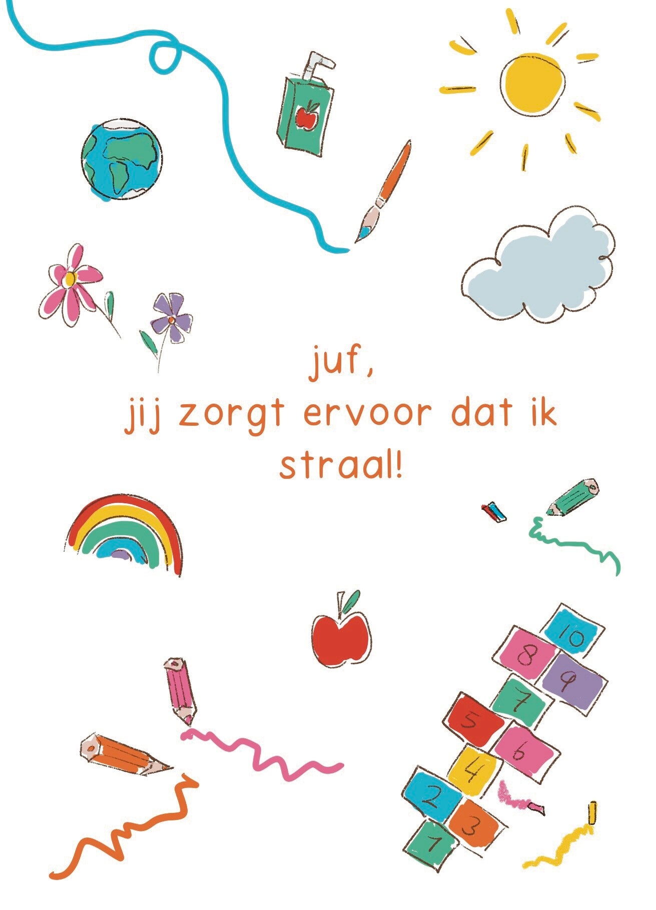 FT00271 - Juf jij zorgt ervoor dat ik straal