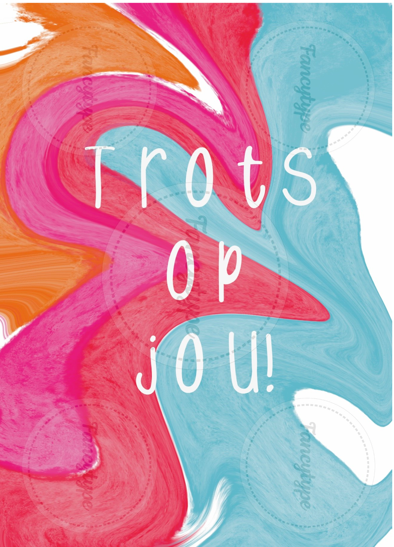 FT00163 - Rainbow - Trots op Jou