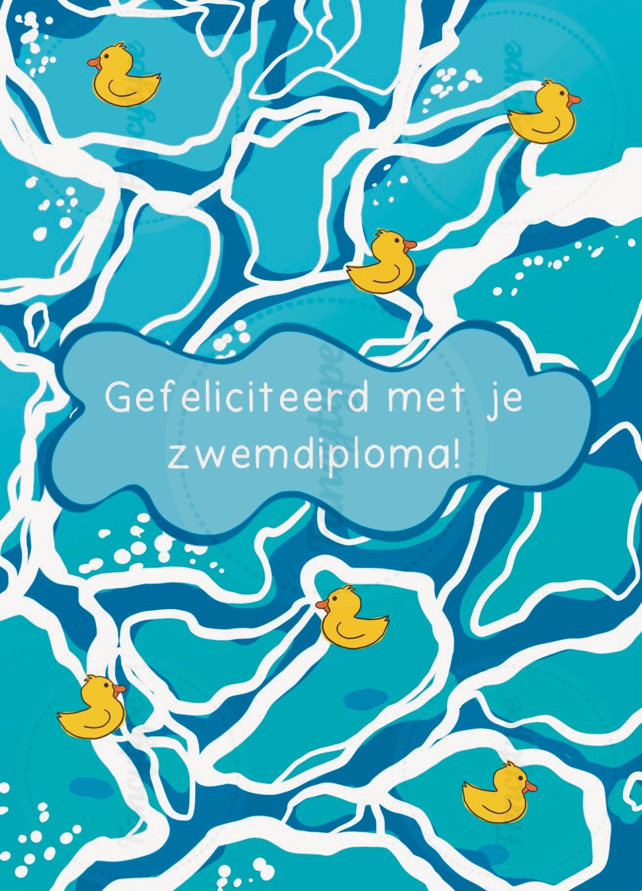FT00263  - Gefeliciteerd Zwemdiploma