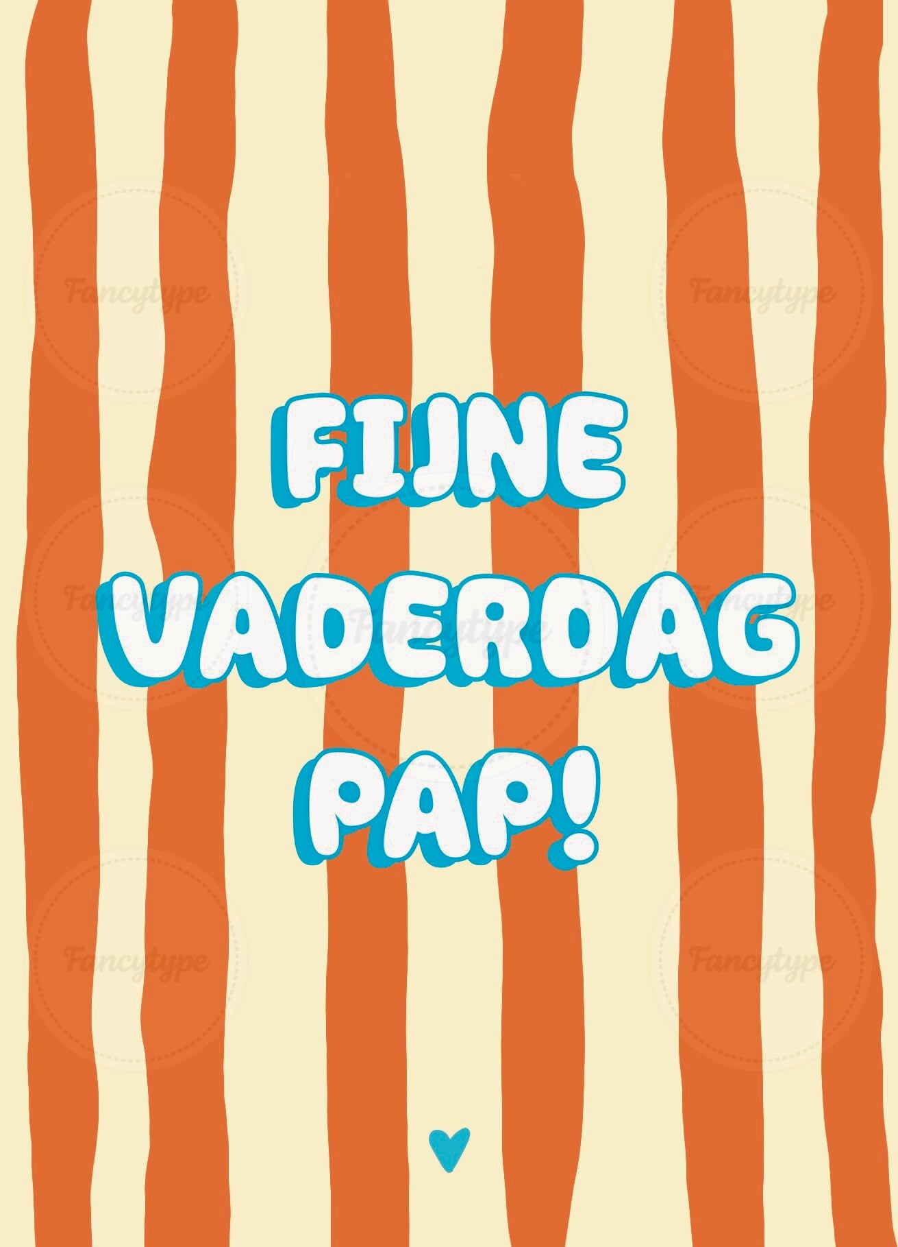 FT00278 - Vaderdag - Ansichtkaart - Fijne Vaderdag Pap!