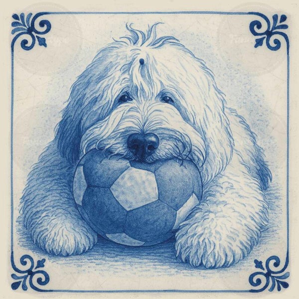 FT00325- OES - Wenskaart - Dutch Ball