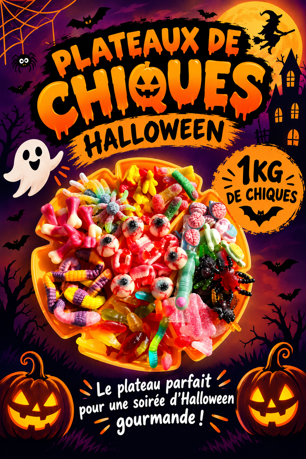 Plateau vrac halloween