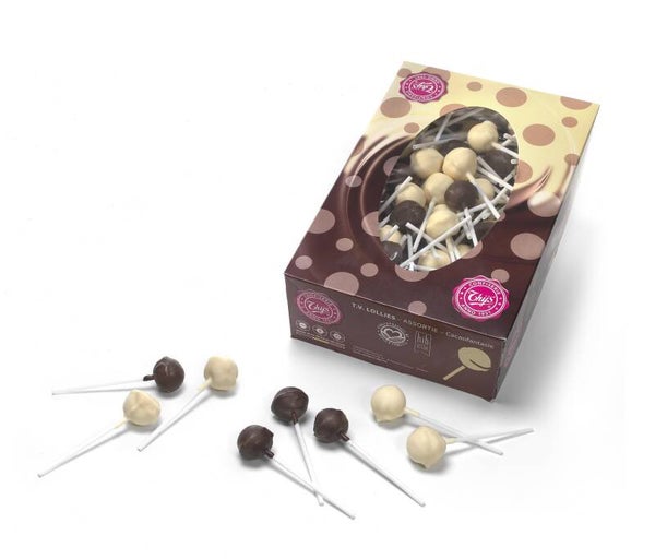 Sucettes de nougat au chocolat Thijs