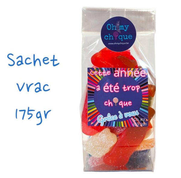 Sachet vrac 175gr fin d'année scolaire