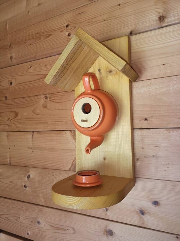 Birdy house orange