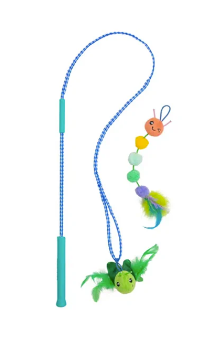 CATSTAGES TAIL TEASER GROUND PREY