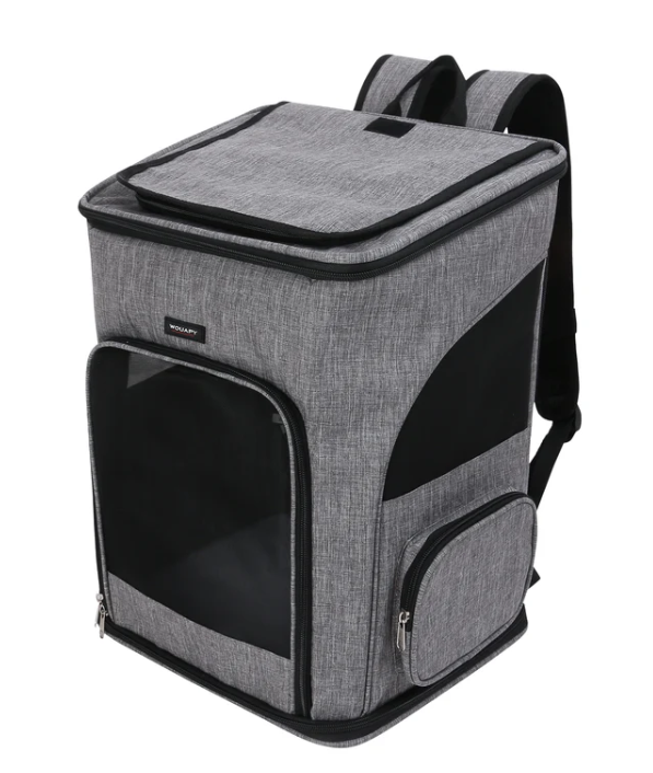 SAC A DOS BUNGALOW GRIS 36X30X43 CM