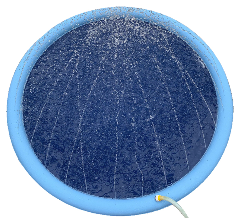 Tapis à jets d'eau Wouapy 100 cm