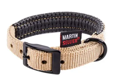 Collier Confort Martin Sellier Beige taille M / dernière pièce !