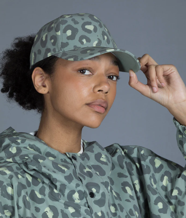 PAIKKA CASQUETTE VISIBILITY VERT LEOPARD