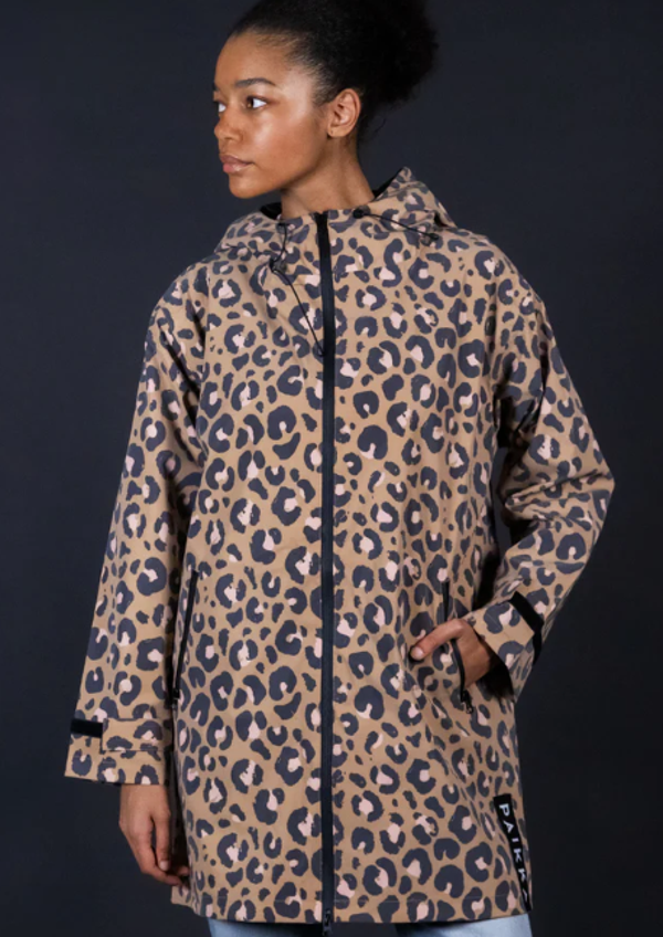 PAIKKA IMPERMEABLE VISIBILITY HUMAN BEIGE LEOPARD