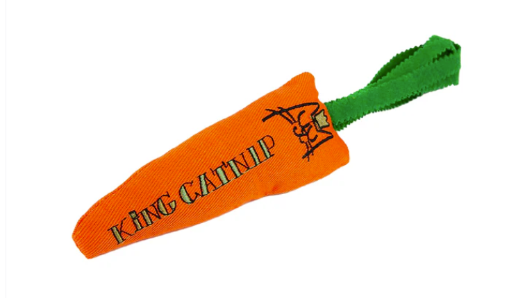VADIGRAN KING CATNIP JOUET CAROTTE