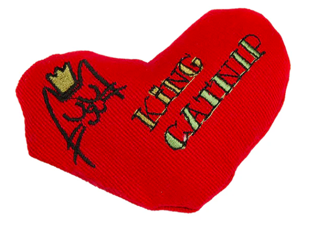 VADIGRAN KING CATNIP JOUET COEUR