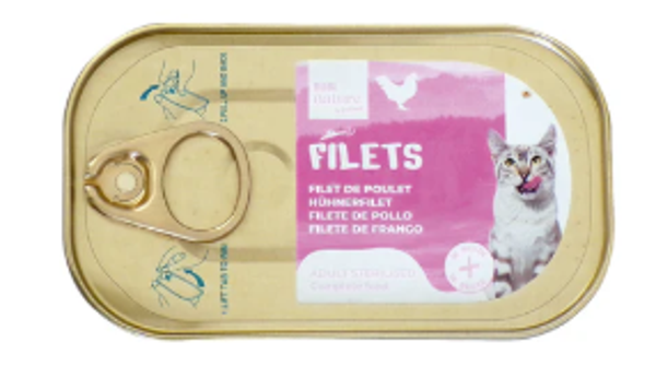 BUBI NATURE POULET EN BOUILLON 12 x 85G