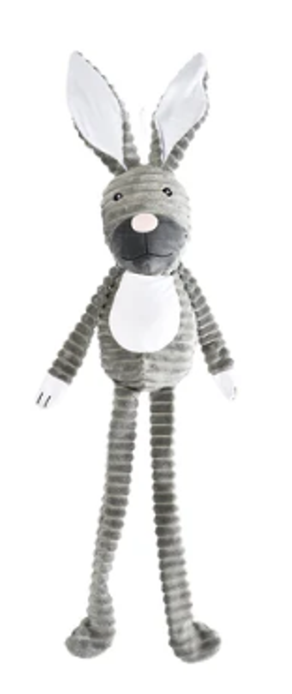 PELUCHE XXL LAPIN AVEC SQUEAKER - 108CM