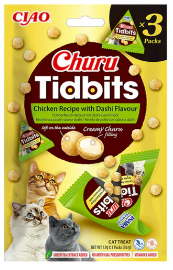 CHURU TIDBITS POULET ET DASHI