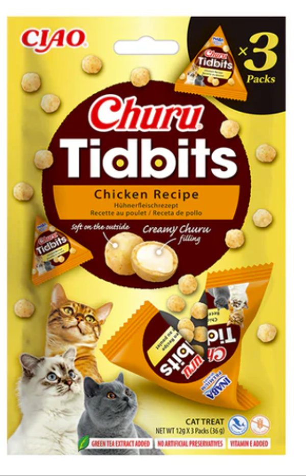 CHURU TIDBITS POULET