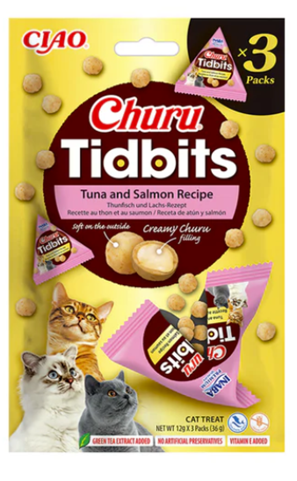 CHURU TIDBITS THON ET SAUMON