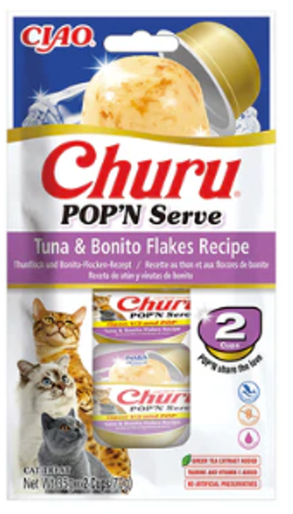 CHURU POP'N SERVE THON ET FLOCON DE BONITE